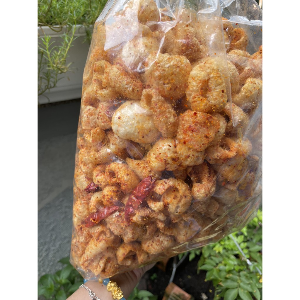 [Mã GROSALE2703 giảm 8% đơn 250K] Freeship 50k! 0.5kg da heo cháy tỏi ớt nhà làm cực ngon! | BigBuy360 - bigbuy360.vn