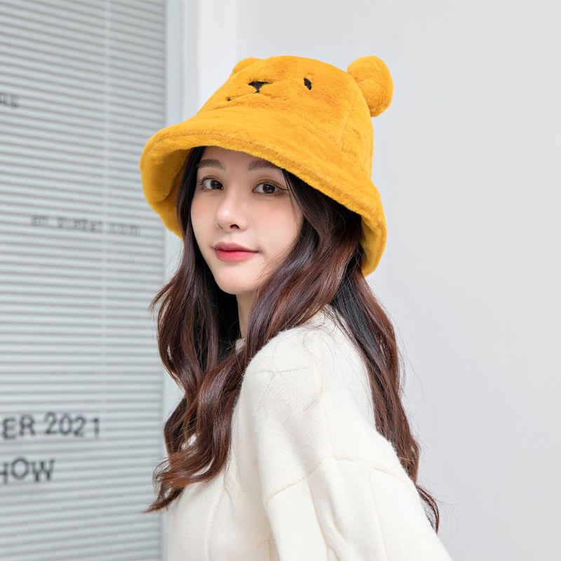 Mũ Xô Giả Lông Thú Nhiều Màu Sắc Giữ Ấm Tai Cho Nam Và Nữ