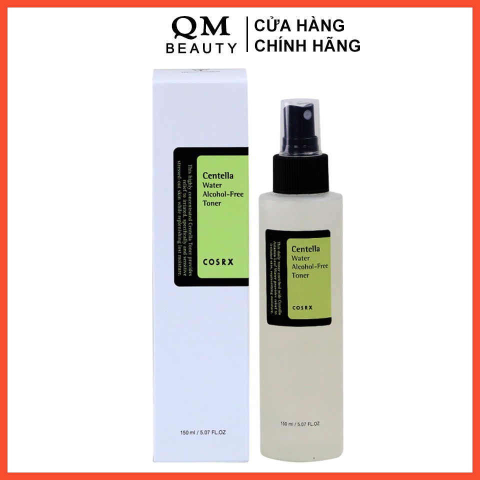 Nước hoa hồng Cosrx Centella Water Alcohol Free Toner không chứa cồn, giảm mụn 150ml