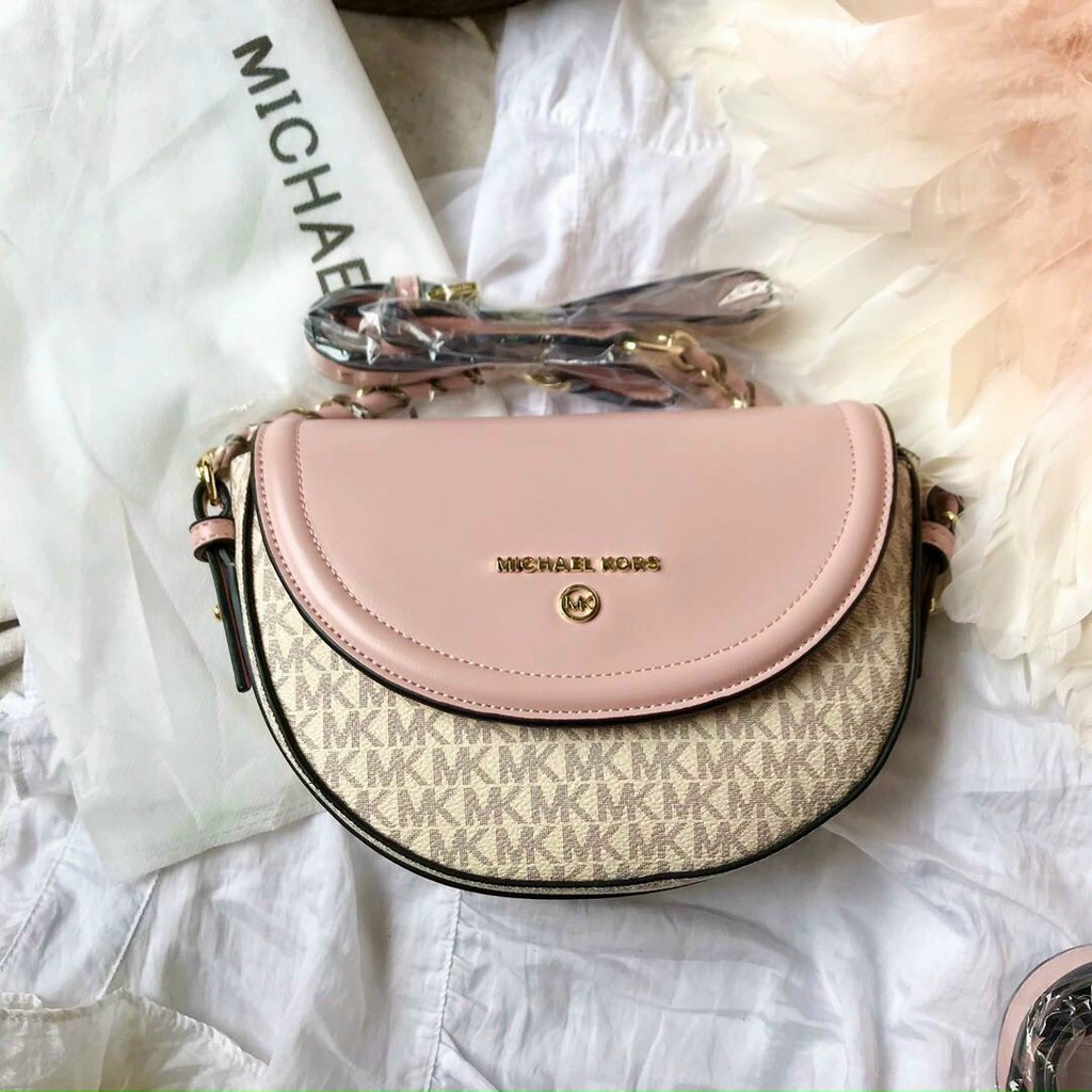 TÚI ĐEO CHÉO MK NẮP NHIỀU MÀU CAO CẤP CÓ HỘP