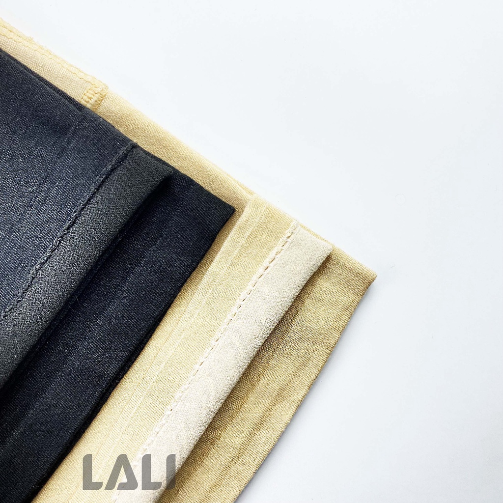 Quần legging đùi ngố lưng cao nâng mông lưng cao bản to thun co dãn LALI