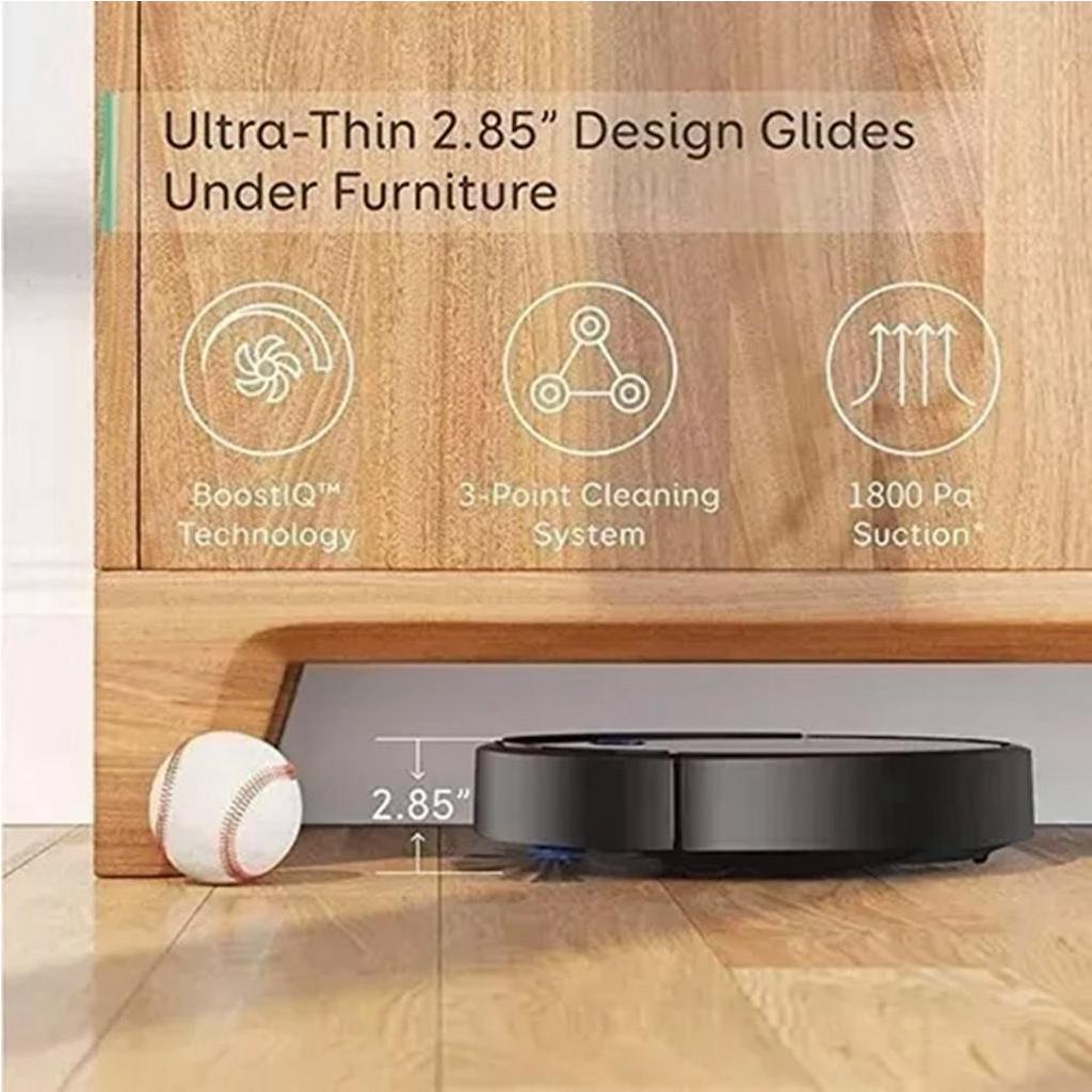 Có thể bán buôn Robot Hút Bụi 3 Trong 1 Mạnh Mẽ Càn Quét Đen Êm Ái Cho Lông Thú Cưng Cứng Thảm Trải Sàn Sodium075 Hàng giao ngay