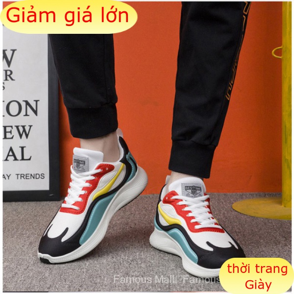 Giày Thể Thao Nam Thời Trang Thoáng Khí