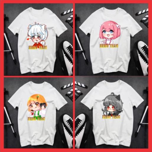 BST Hero Team 2 |  Áo thun in hình các thành viên |  Kairon, Timmy, Kamui, Sammy Đào