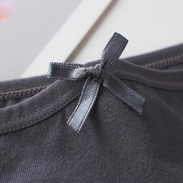 Quần Lót Nữ Cotton Basic Cạp Nơ 012
