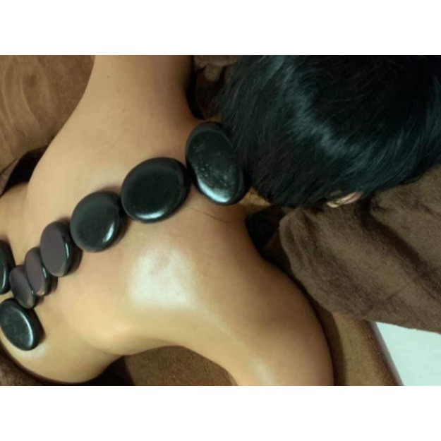 Đá nóng massage body đả thông kinh lạc dùng trong đông y,spa thẫm mỹ viện