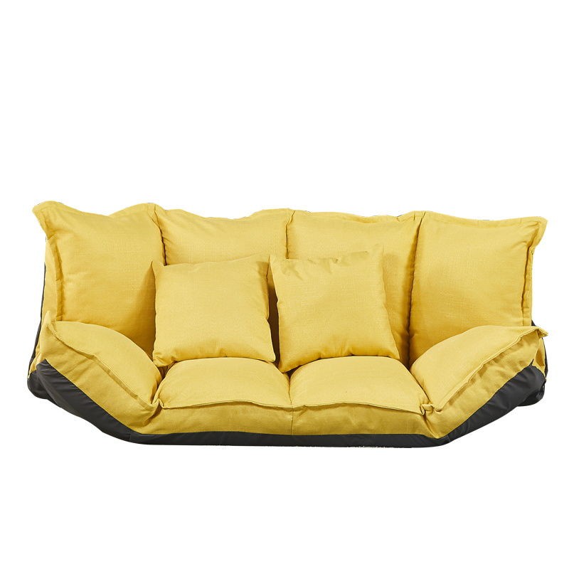 Sofa lười đôi tatami ban công phòng ngủ ghế nhỏ có thể gấp gọn lại giường màu đỏ cô gái trái tim