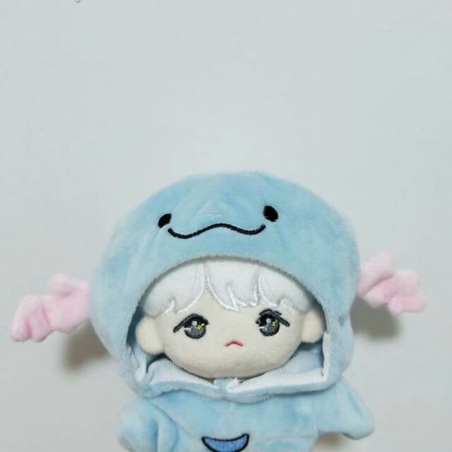 DOLL BTS SUGA tóc trắng 20cm kèm quà