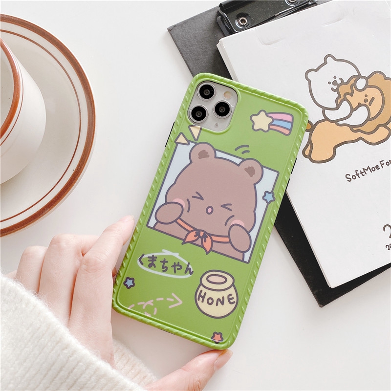 Ốp iphone - Ốp lưng imd new Thỏ và gấu cute 6/6s/6plus/6splus/7/8/7plus/8plus/x/xs/xsmax/11/11promax - Awifi Case R3-2 | BigBuy360 - bigbuy360.vn
