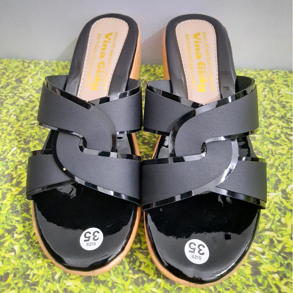 DÉP QUAI XOẮN HÌNH CHỮ H SIÊU NHẸ NỮ 6CM