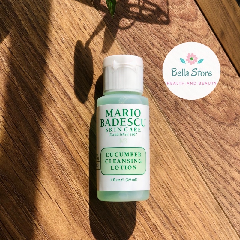 Toner làm dịu da Mario Badescu Cucumber Cleansing Lotion