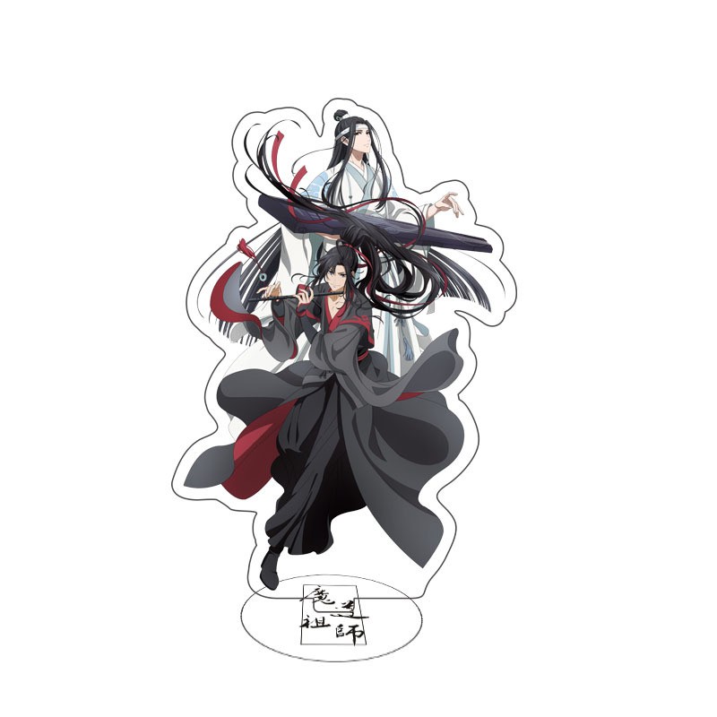 Standee Ma đạo tổ sư Ngụy Anh Lam Trạm tượng acrylic anime mica chibi trang trí trưng bày mô hình