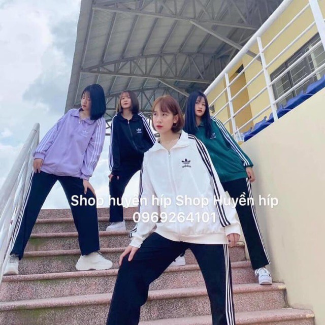 Siêu Rẻ - Áo khoác umi 3 sọc D@s thêu