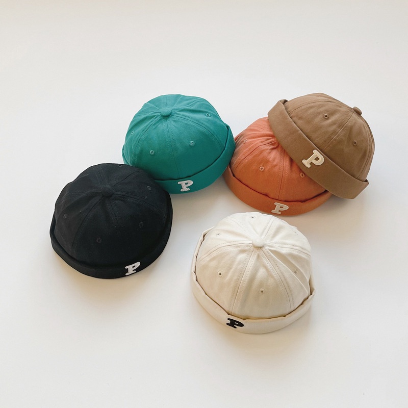 Mũ Nồi Thêu Chữ Phong Cách Hàn Quốc Thời Trang Xuân Hè Hàng Mới Cho Bé Trai/Bé Gái