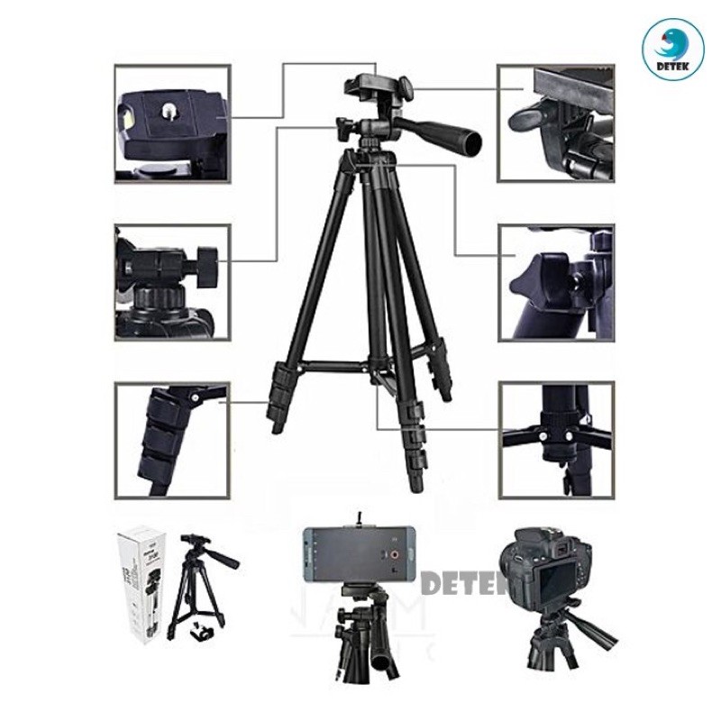 ☘☘Gậy chụp hình 3 chân Tripod 3120☘ cho điện thoại máy ảnh điện thoại