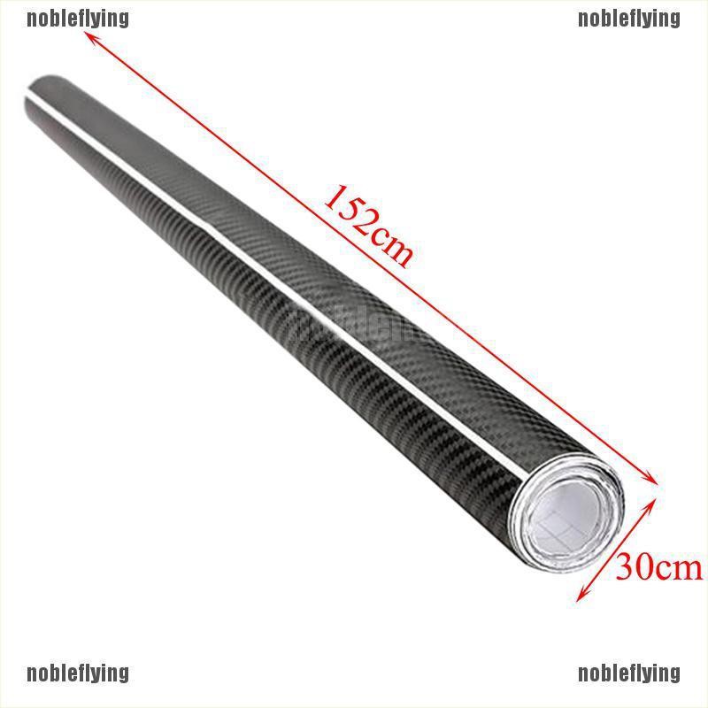 Miếng Dán Sợi Carbon 4d 152x30cm Chống Thấm Nước Trang Trí Xe Hơi