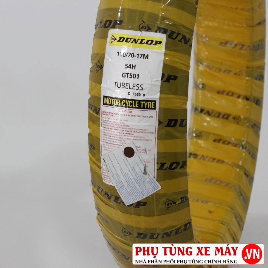 Vỏ xe Dunlop GT501 110/70-17