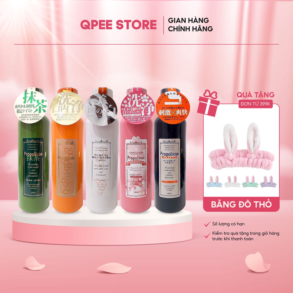 Nước Súc Miệng Propolinse Nhật Bản 600ml - QPEESTORE