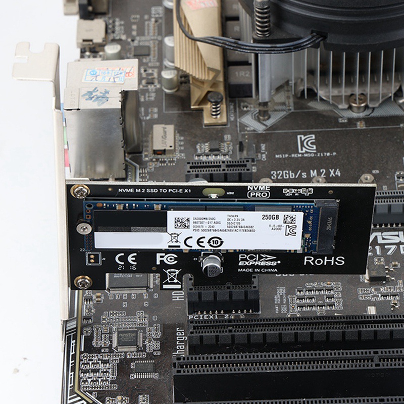 Thẻ Mở Rộng M2 NVME M2 NVME Sang Pcie X1 M2 Cho WIN10