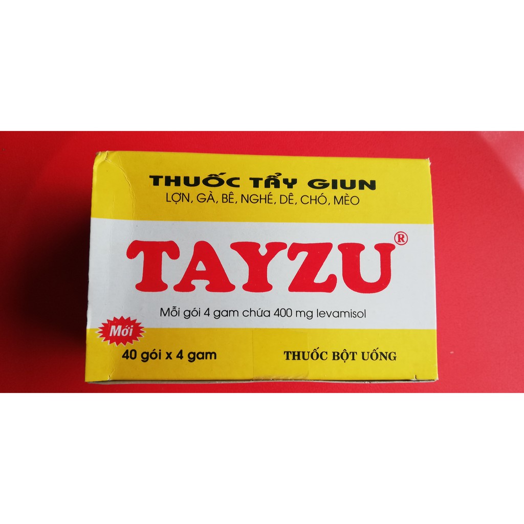 Tayzu Hanvet 4g dùng tốt cho Gia súc, gia cầm, gà chọi, chim cảnh, chó, mèo