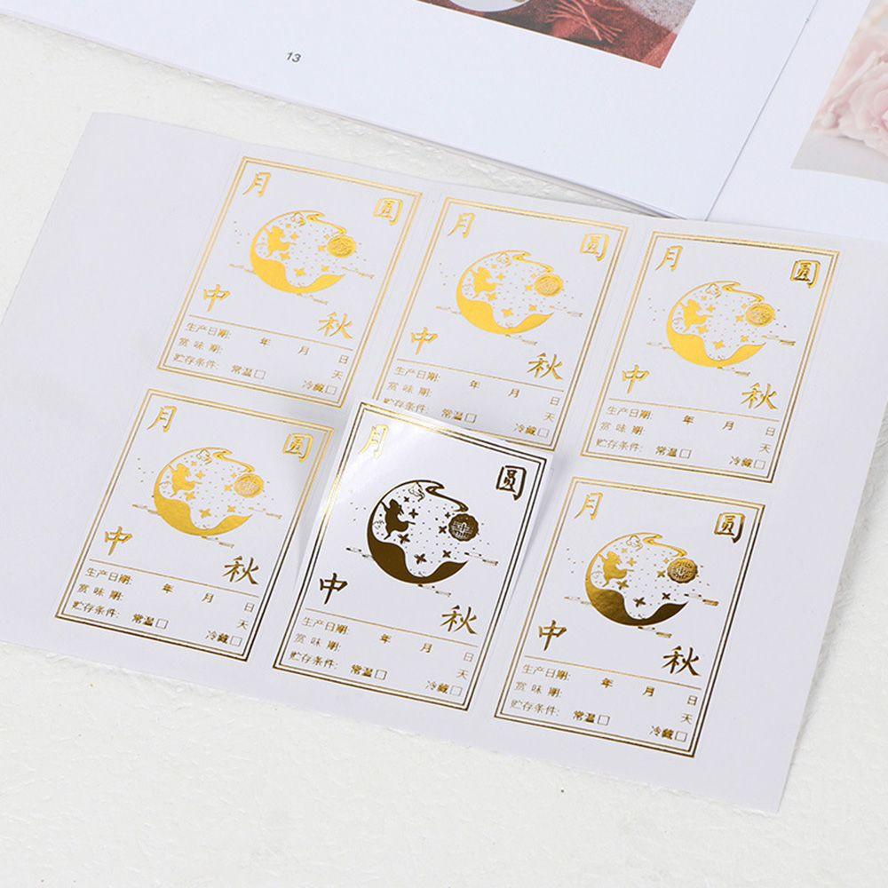 Nhãn Dán Trang Trí Hộp Bánh Thủ Công Xinh Xắn