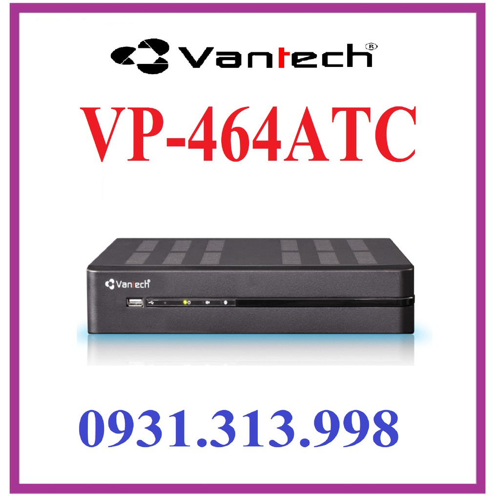 Đầu ghi hình All in One 4 kênh VANTECH VP-464ATC