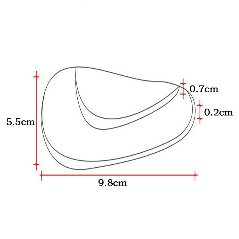 1 cặp miếng lót giày bảo vệ gót chân