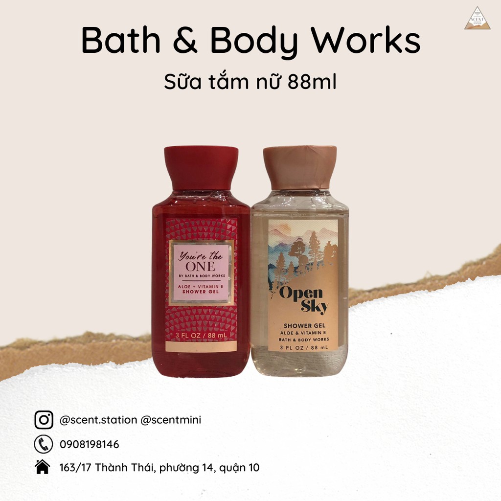 Sữa tắm nữ Bath &amp; Body Works  88ml