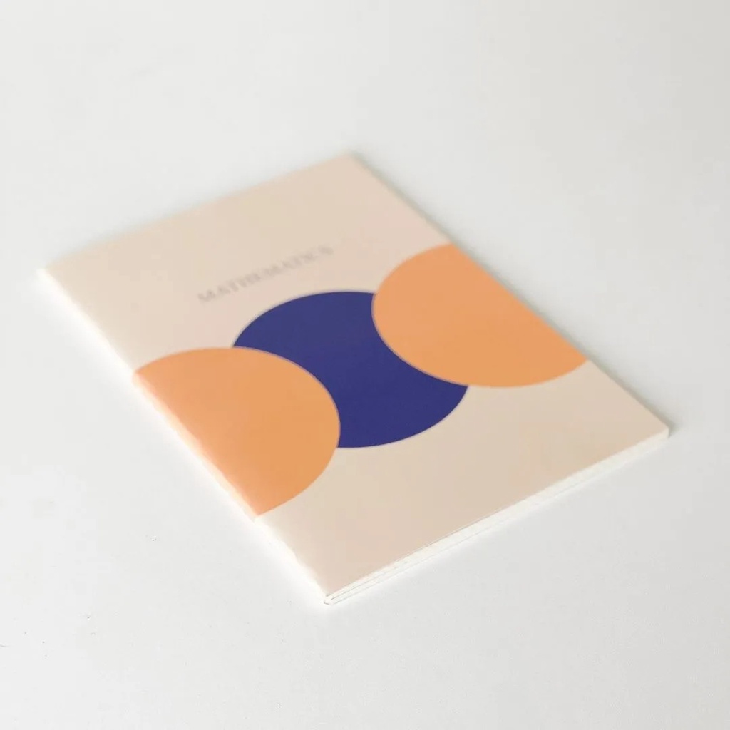 Vở CRABIT Toán Mathematics VÀNG layout 2 cột 4 khung - Tập học sinh may gáy 100gsm 80 trang