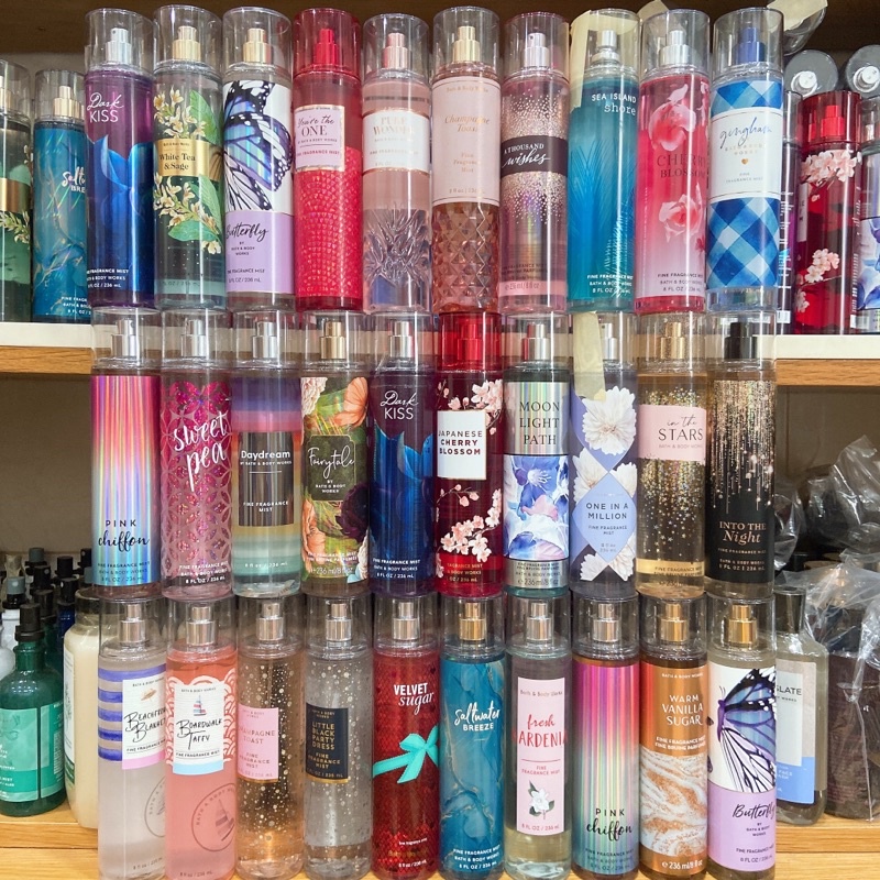 (Auth chính hãng ) xịt thơm nước hoa body mist Bath & body works