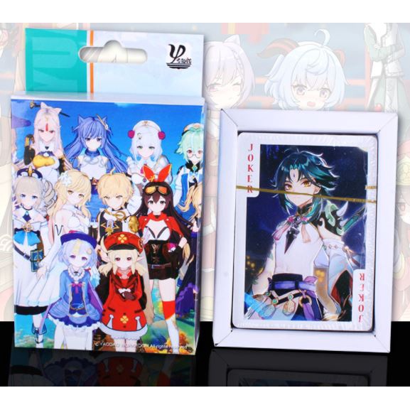 Hộp Bài Tây Thẻ Hình Nhật Vật Anime