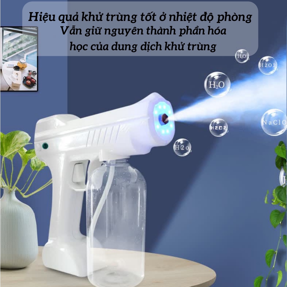Máy khử khuẩn , máy phun khử khuẩn khử trùng nano xịt diệt khuẩn tia UV cao cấp ,an toàn , tiện lợi ATILA SHOP
