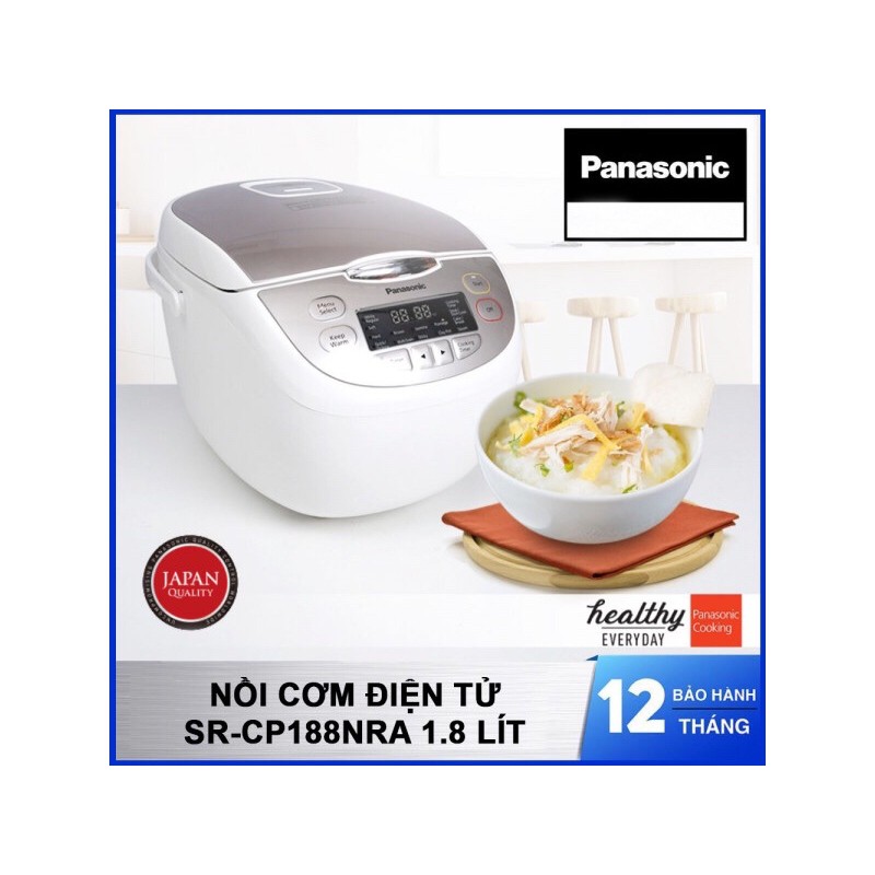 NỒI CƠM ĐIỆN PANASONIC SR-CP188NRA
