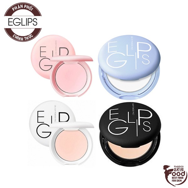 Phấn phủ dạng nén siêu mịn Hàn Quốc Eglips Powder Pact 9g