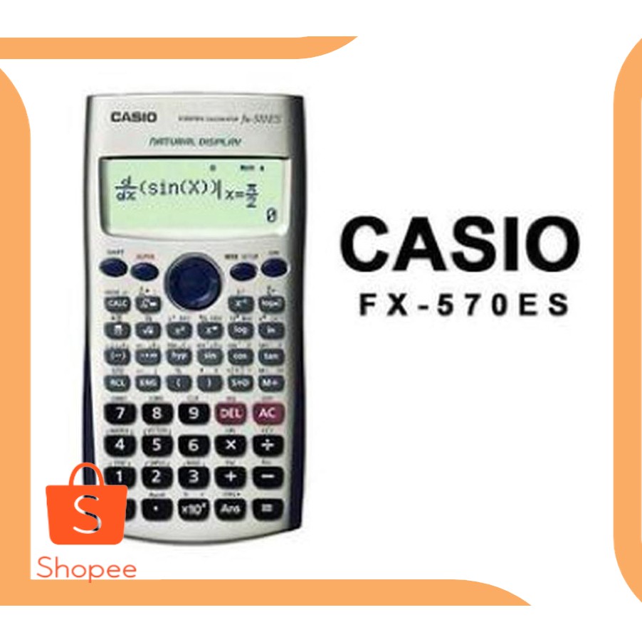 Máy Tính Cầm Tay Casio Scientific Calculator Fx 570 Es Plus 19dez Chất Lượng Cao