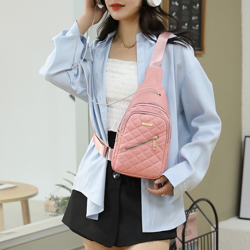 Túi đeo chéo chống thấm nước thời trang tùy chọn màu sắc dành cho nữ