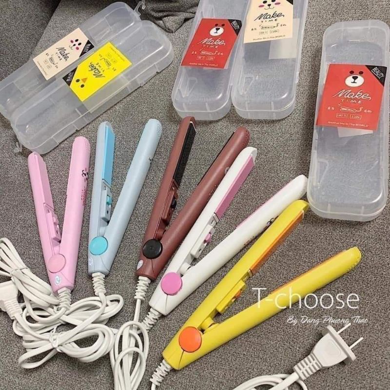 Máy ép tóc, duỗi tóc mini 🙆
