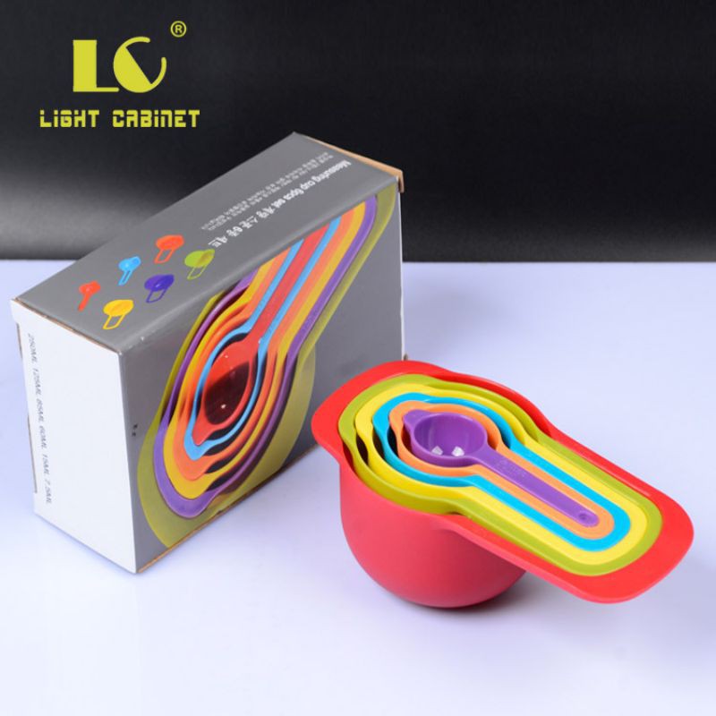 bộ thìa đong 6 màu