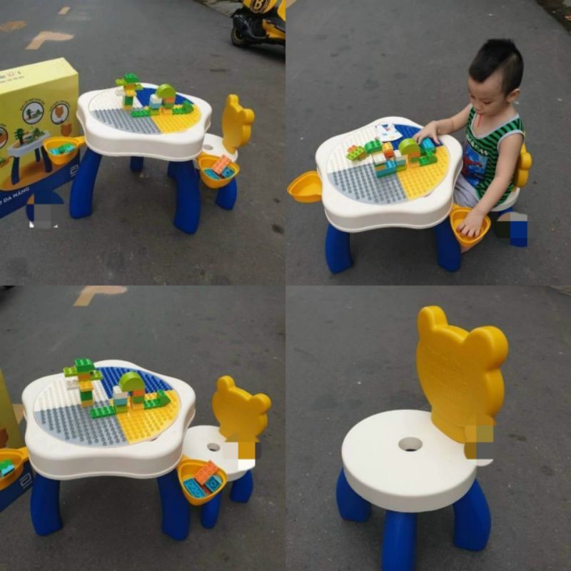 Bộ BÀN GHẾ ĐA NĂNG SIMILAC cho bé 2 - 7 tuổi