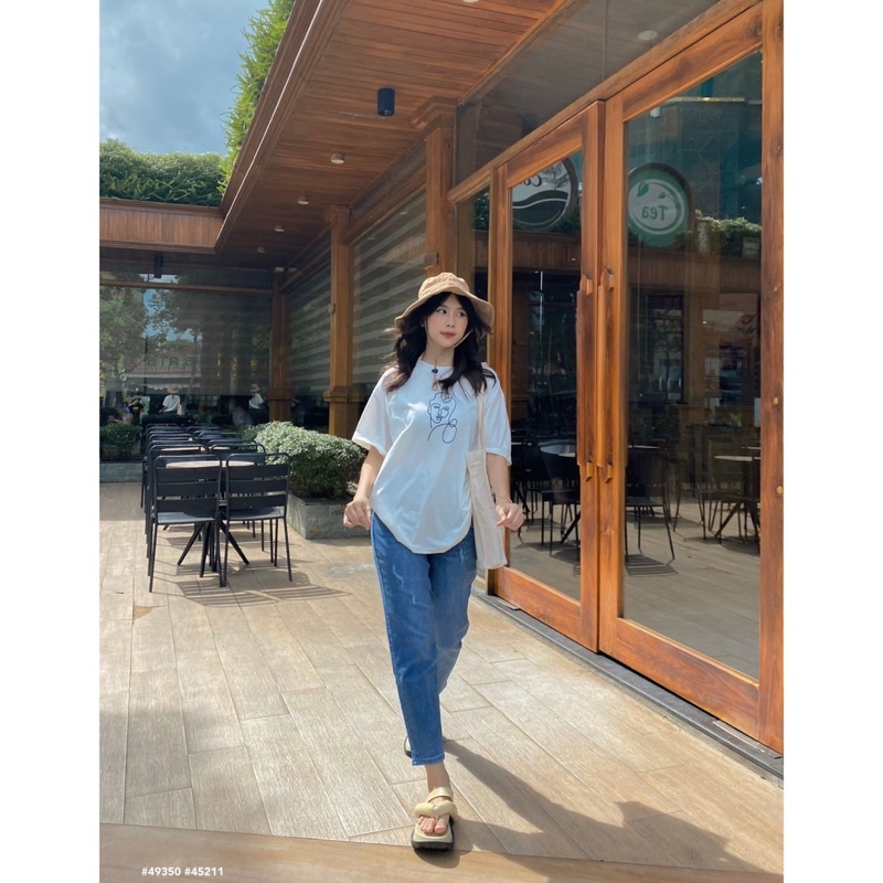 Áo thun 3031 - vẽ hình face