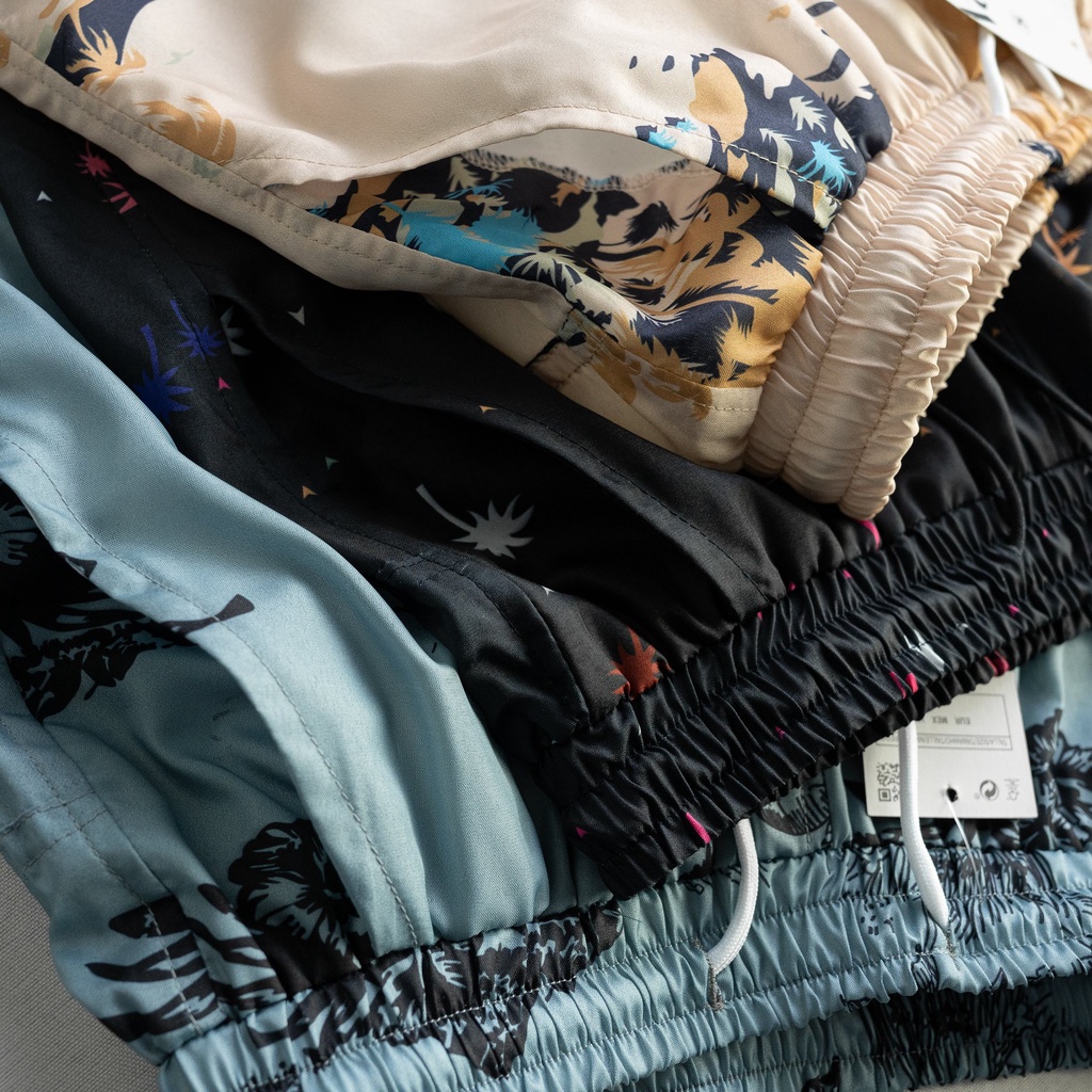 Quần Short nam đi biển họa tiết ZR,Hàng VNXK