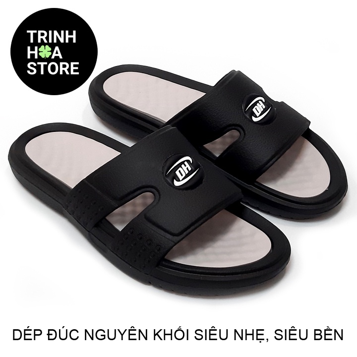 Dép nam quai ngang  đúc nguyên khối , siêu nhẹ , siêu bền , xu hướng thời trang 2022- Hàng VNXK  - TH009