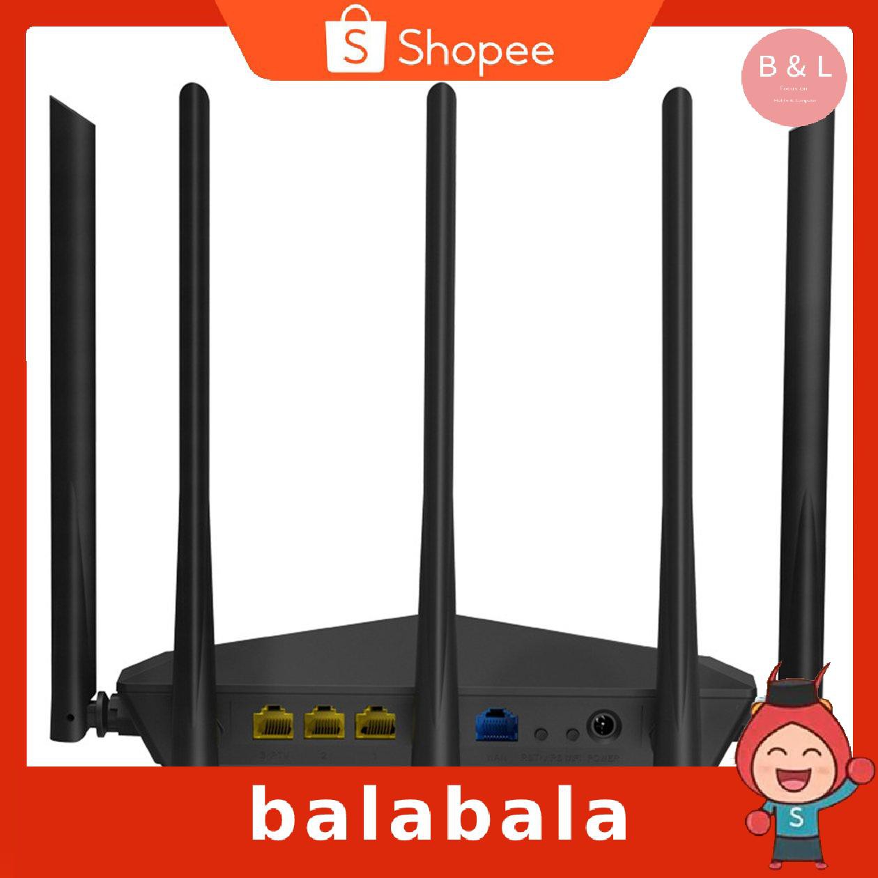 Bộ Định Tuyến Wifi Tenda Ac7 5 Ăng Tenda 5g Tốc Độ Cao