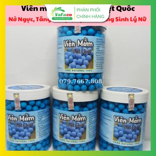 500gr Viên Mầm Đậu Nành Việt Quất Tăng Vòng 1 Nở Ngực Đẹp Da Tăng Cân Giảm Cân Có Chứng Nhận An Toàn Thực Phẩm-Handmade