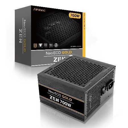 [Mã ELTECHZONE giảm 6% đơn 500K] Nguồn Antec Neo Eco Gold NE700G ZEN 700W