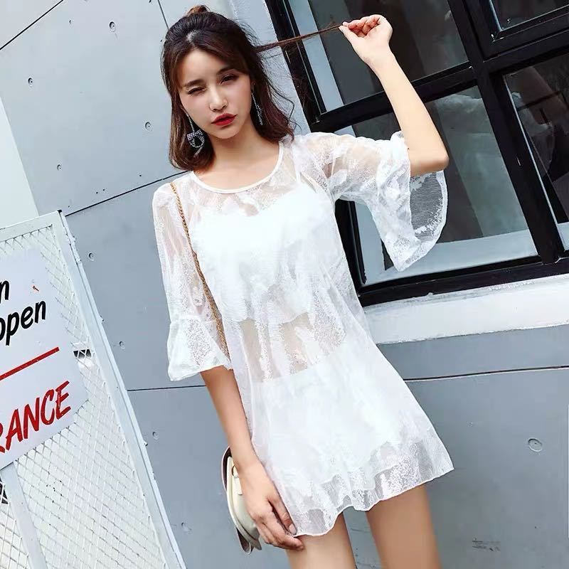 Set Đồ Tắm Phối Ren Quyến Rũ Dành Cho Nữ | BigBuy360 - bigbuy360.vn