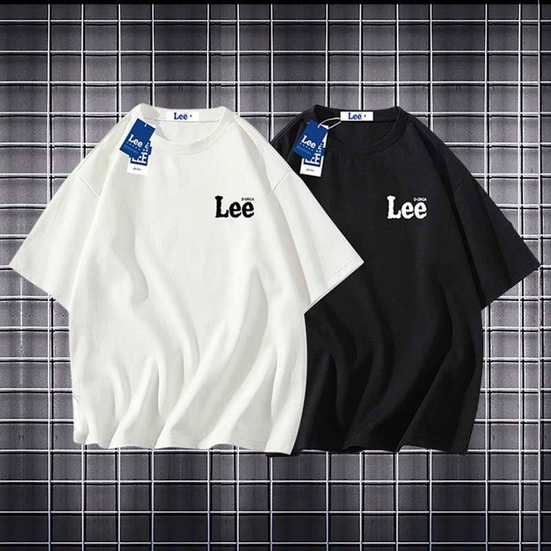 Áo Thun Nam Tay Ngắn Cổ Tròn In Chữ LEE Thời Trang Mixxstoreno.1 TOP NAM 234V2