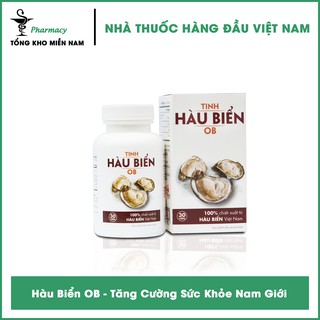 Tinh Hàu Biển OB - Tăng Cường Súc Khỏe Phái Mạnh Hộp 30 Viên