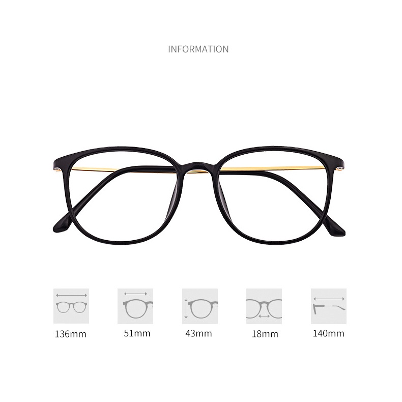 Mắt Kính HEVIA Gọng Titan Siêu Nhẹ Thoải Mái PT062 Cho Nam