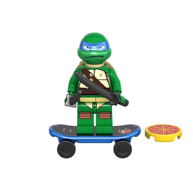 Mô Hình Đồ Chơi Ninja Rùa Bằng Nhựa PVC 5cm